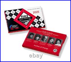 2025 S Proof Silver Set American Women Quarters Silver 5-coins IN HAND 2025 S Proof Silver Set American Women Quarters Silver 5-coins IN HAND