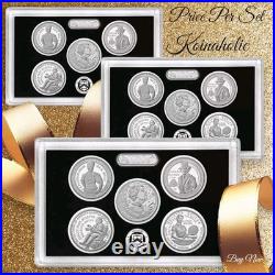 2025 S SILVER PROOF American Women's Quarters 5 Coin Set, +BONUS
