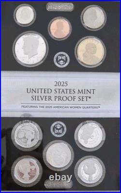 2025 S SILVER PROOF SET with LIMITED MINT HAS TOOK THIS SET OFF THE SHELF Lot 3
