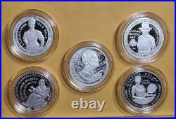 2025 S Silver 99.9 Pure Quarter Proof Set IN Capsules %