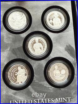 2025 S Silver Proof Quarter Set. Limited Edition OGP and COA. 0.999 fine