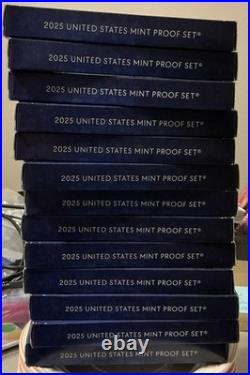 2025-S US Mint 10 Coin Proof Clad Set with Box (In Stock and Ready to Ship)