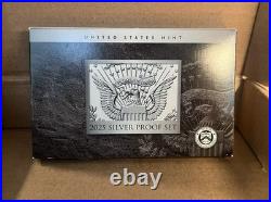 2025 S US Mint ANNUAL 10 Coin SILVER Proof Set with Box, COA 2025 S US Mint ANNUAL 10 Coin SILVER Proof Set with Box, COA