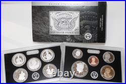 2025 S US Mint ANNUAL 10 Coin SILVER Proof Set with Box, COA + Eagle Staff $1 2025 S US Mint ANNUAL 10 Coin SILVER Proof Set with Box, COA + Eagle Staff $1
