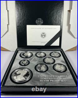 2025-S US Mint Limited Edition Silver Proof Set -Stunning DCAM OGP/COA