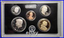 2025 Silver Proof Set 5 Coin 25RH Proof Penny From 10 Coin -No Quarters