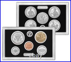 2025 United States Mint Silver Proof Set 10 Coins with 2025-S Penny 25RH In Hand