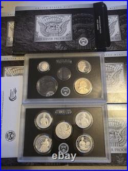 2025 United States Mint Silver Proof Set 25RH, No Penny No Kennedy