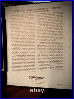 2026 250th SEMIQ Whitman Coin Album 100% FILLED + BONUS 1976 SILVER PROOF SET