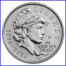 2026 Emerging Liberty Dime 4-coin Set Proof(silver & Clad) + Bu P&d In-stock