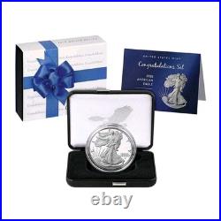 2026 P 1 oz Proof American Silver Eagle Congratulations Coin Set