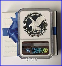 2026 P Congratulations Set Proof Silver Eagle NGC PF 70 UCam with Packaging