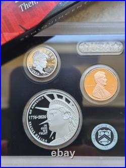 2026 S SILVER PROOF SET with PENNY DAUL DATES 17762026 2026 S SILVER PROOF SET with PENNY DAUL DATES 17762026