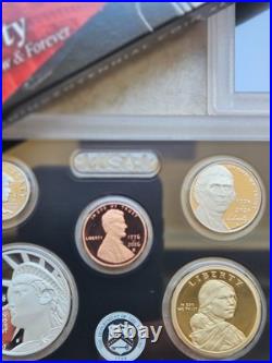 2026 S SILVER PROOF SET with PENNY DAUL DATES 17762026