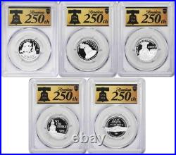 2026-S Semiquincentennial Silver Quarter Set PR69DCAM FS PCGS Anniv Label