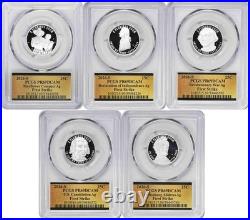 2026-S Semiquincentennial Silver Quarter Set PR69DCAM FS PCGS Anniv Label