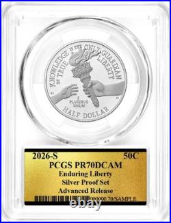 2026 S Silver Proof 10-Coin Set PCGS PR70 DCAM Advanced Release America 250 Gold