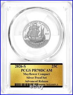 2026 S Silver Proof 10-Coin Set PCGS PR70 DCAM Advanced Release America 250 Gold