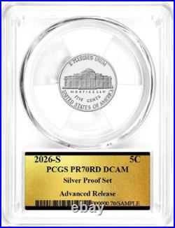2026 S Silver Proof 10-Coin Set PCGS PR70 DCAM Advanced Release America 250 Gold
