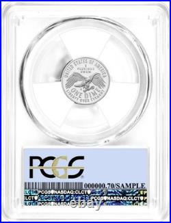 2026 S Silver Proof 10-Coin Set PCGS PR70 DCAM Advanced Release Flag Label