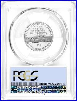 2026 S Silver Proof 10-Coin Set PCGS PR70 DCAM Advanced Release Flag Label
