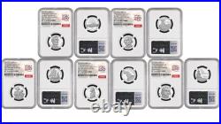 2026 S Silver Quarters Set 25C NGC PF70 Ultra Cameo First Release