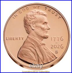 2026-S US Mint Proof Set 10 Coins 250th Anniversary Semiquincentennial 26RG