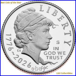 2026-S US Mint Proof Set 10 Coins 250th Anniversary Semiquincentennial 26RG
