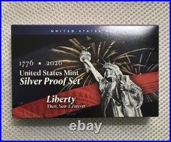 2026 S US Proof 99.9% (6) Silver Coins 5 Quarters, 1 Dime. In Mint Box with COA