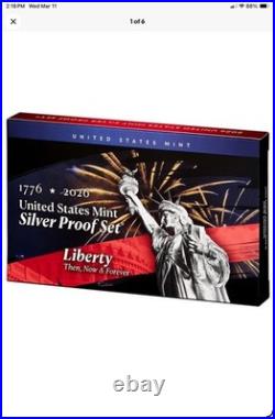 2026 Silver Proof Set US Mint Semi Quincentennial Silver Proof Set PRE SALE