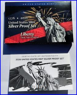 2026 US Mint Silver Proof 10 Coin Set. Be careful what you buy! See description