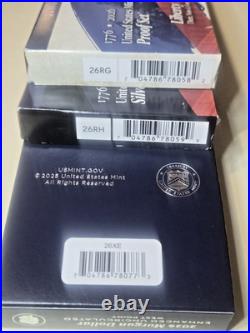 2026 proof set & 2026 silver proof set with 2026 $ silver west point MORGAN ALL 3