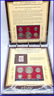 25 Years Of America's Finest Coinage Vol. I Complete 1968-1980 Proof Set PCS