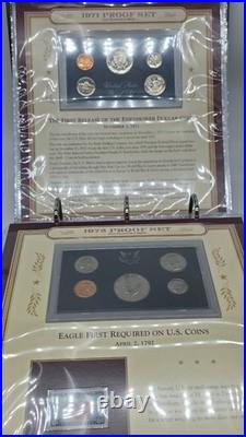 25 Years Of America's Finest Coinage Vol. I Complete 1968-1980 Proof Set PCS