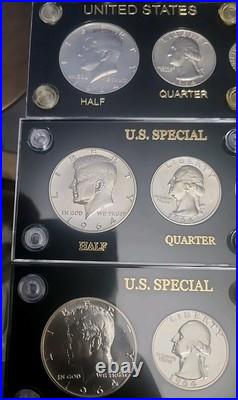 3-1964 Mint Proof Sets In Capitols 3 Sms Sets 1965,1966,1967 All In Mintstate 3-1964 Mint Proof Sets In Capitols 3 Sms Sets 1965,1966,1967 All In Mintstate