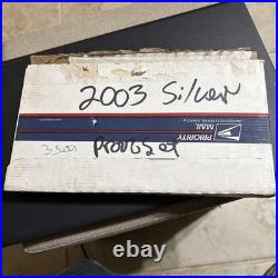 3- 2003 SILVER PROOF SETS With COA & Box in original US MINT SHIPPING BOX