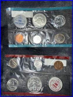 3.69 Troy Oz Of Silver In These. 9 Silver Proof Sets Pre 1964 You Get 6 Sets