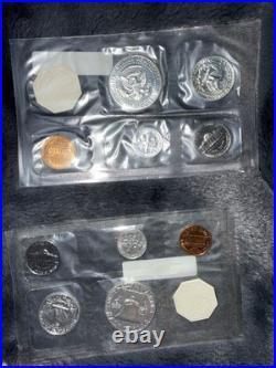 3.69 Troy Oz Of Silver In These. 9 Silver Proof Sets Pre 1964 You Get 6 Sets