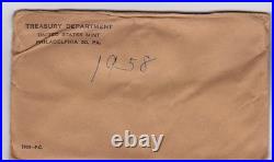 31 x Unopened Sealed 1958 U. S. Proof Coin Sets inc. 3 Silver Coins each 02941L