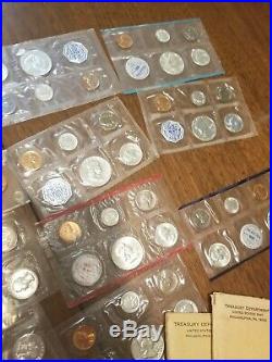 36x US Proof Silver Coin Sets 1955 1956 1957 1958 1959 1960 1961 1962 1963 1964