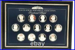 39 Sterling Silver Presidential Medals First Edition Proof Set