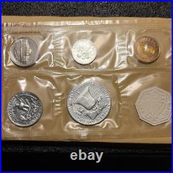 4 Proof Sets 1961 & 1962 Opened 1963 & 1964 Sealed Proof Sets