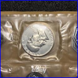 4 Proof Sets 1961 & 1962 Opened 1963 & 1964 Sealed Proof Sets