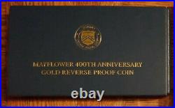 400th Anniversary of the Mayflower Voyage Gold and Silver coin set
