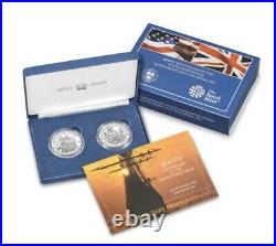 400th Anniversary of the Mayflower Voyage Silver Proof Coin, Medal Set