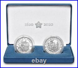 400th Anniversary of the Mayflower Voyage Silver Proof Coin and Medal Set NOW