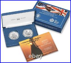 400th Anniversary of the Mayflower Voyage Two-Coin Gold Proof Set + Silver Set