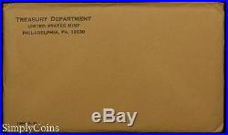 (5) 1964 Proof Set Original Envelope With COA US Mint Silver Coin Lot