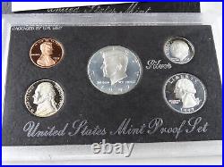 (5) 1997-S US Mint Silver Proof Sets Original Shipping Box Fresh Sets