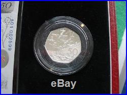£50 POUND NOTE 50p silver proof 1994 commem. Set G. E. A. KENTFIELD A01 002599